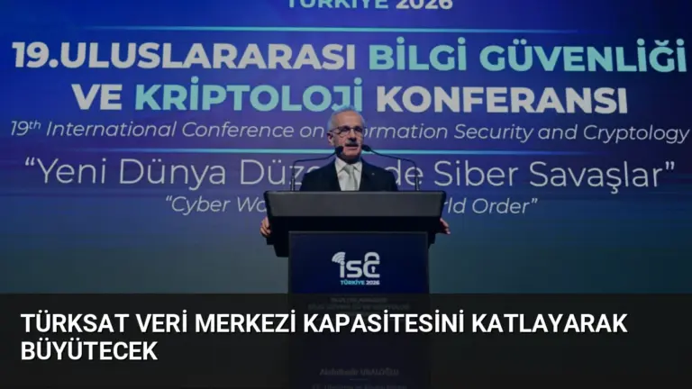 TÜRKSAT Veri Merkezi Kapasitesini Katlayarak Büyütecek